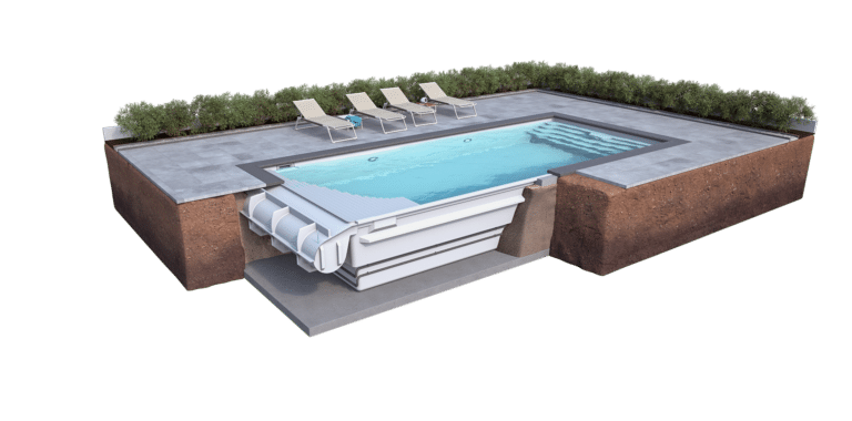 Piscine monobloc - Carre-90